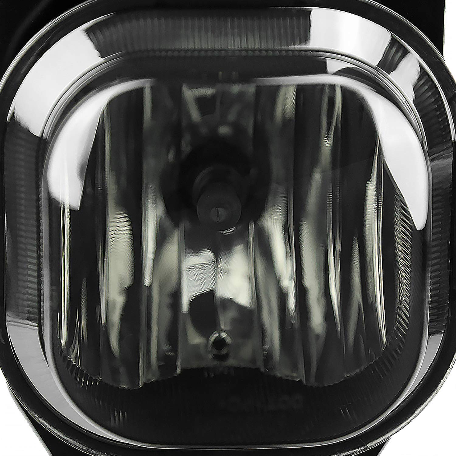 Fog Lights+Switch Spec-D Tuning Smoke Compatible with Ford F250 F350 SuperDuty 1999-2004, 00-04 Excursion, L+R Pair Assembly
