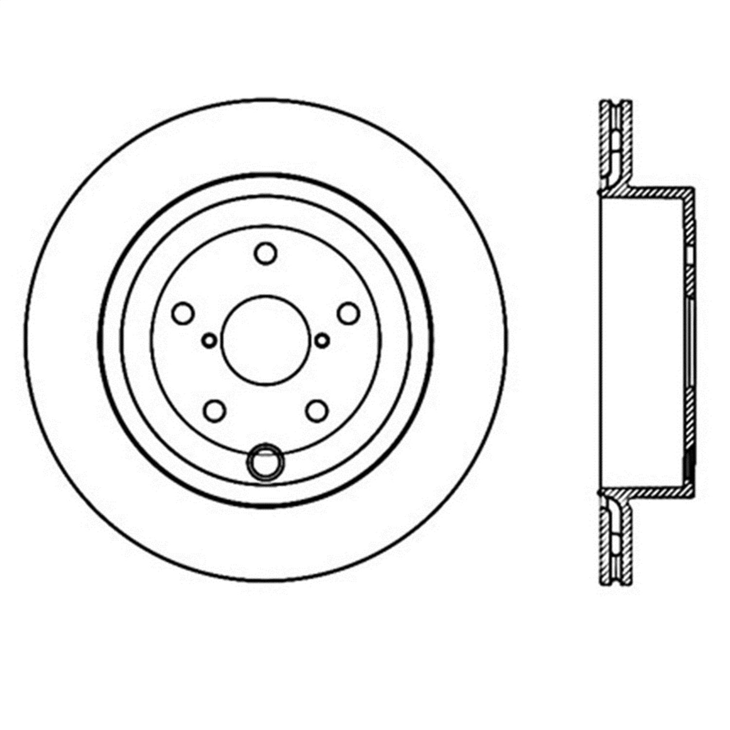 StopTech Sport Slotted 126.47030SR