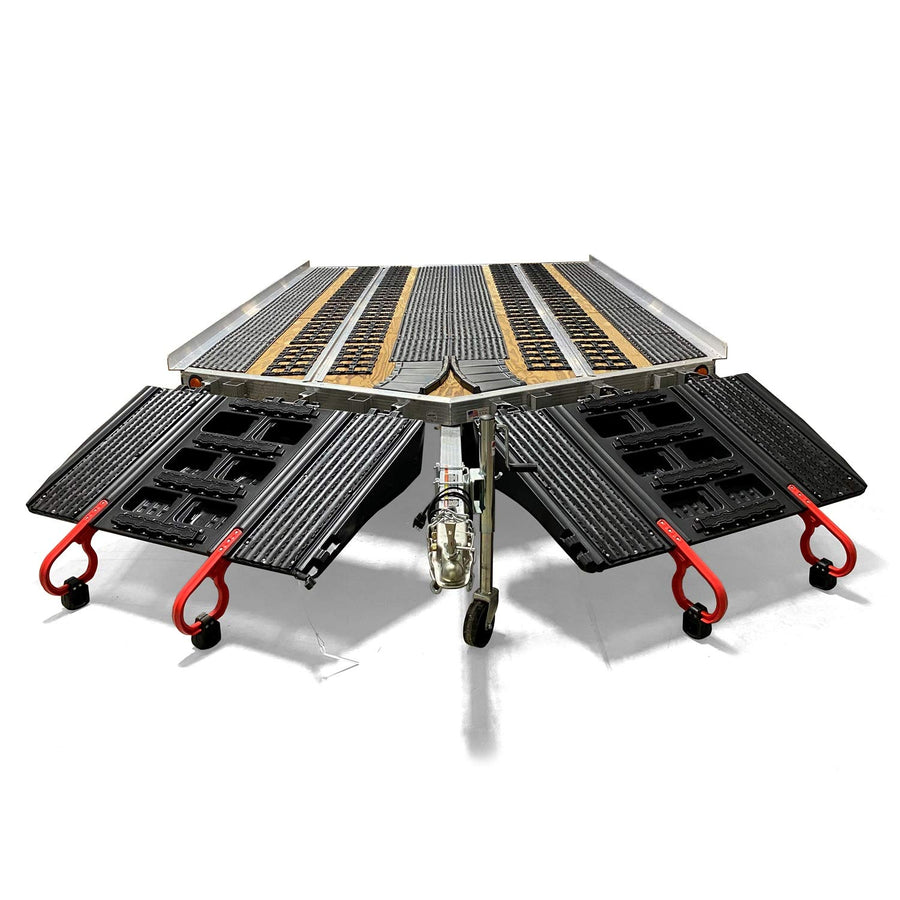 V-Front Caliber Ramp Shield with Lowpro Grip Glides 13404
