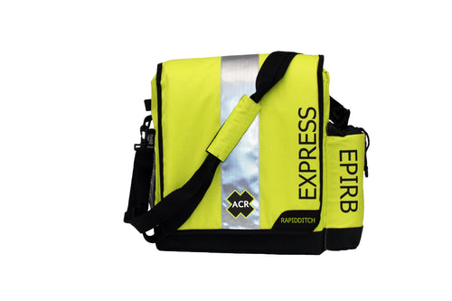 Buoyant ACR RapidDitch Express: Emergency Survival Kit Gear Bag with Bulkhead Mount is a Compact Abandon Ship for Boating and Offshore Rescue, including EPIRB Housing. (2279)