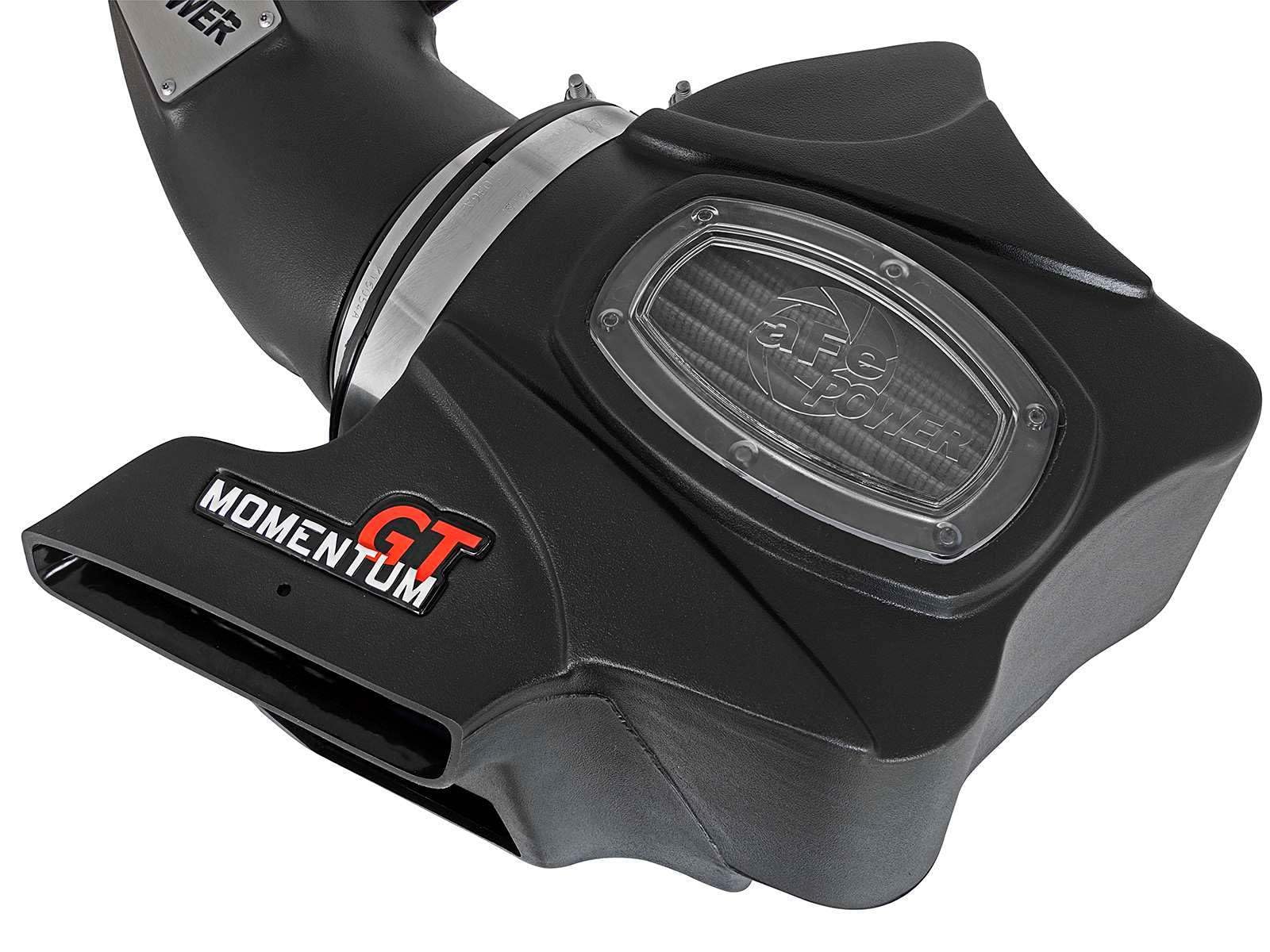 Momentum GT aFe POWER Cold Air Intake System w/Pro DRY S Filter, #51-76214, Black