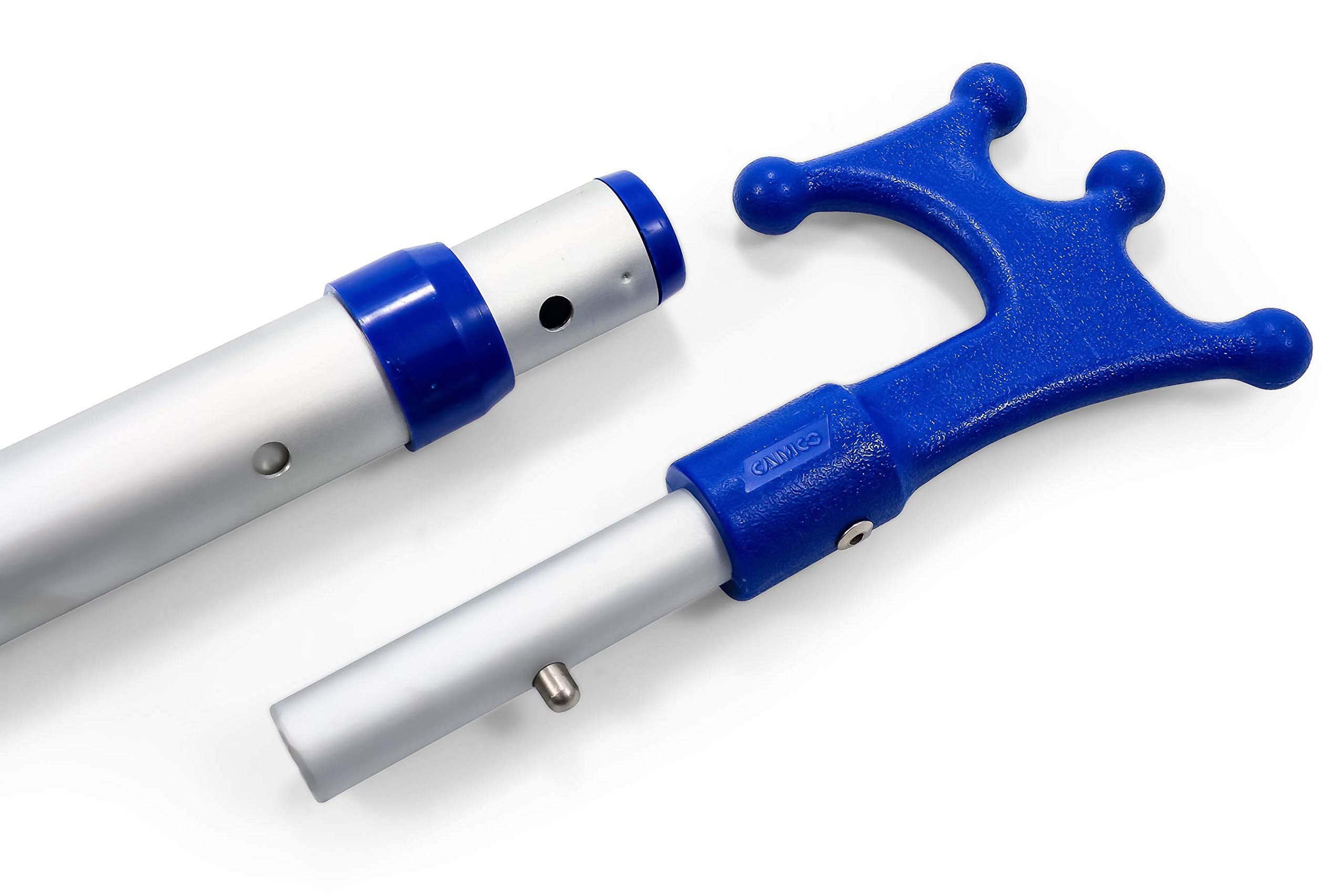Camco Boat Hook with Telescoping Handle, 5-9ft, Handle Can Be Used with Multiple Accessories