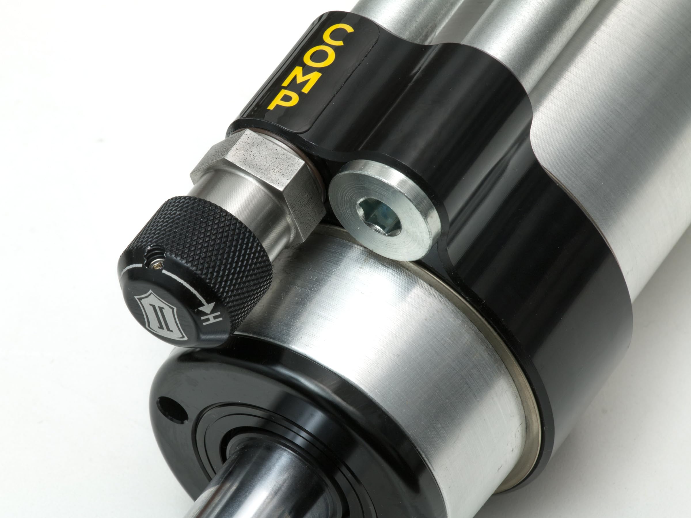 Rear ICON Vehicle Dynamics RTX 2.5 Omega Bypass RR Shocks, Pair, Compatible with 2005-Up Toyota Tacoma, 59926P
