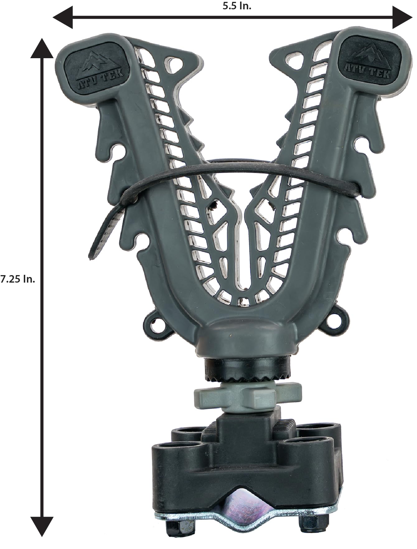 VFG1, ATV TEK V-Grip ATV Mounting Rack for Gun, Bow, Tools, Utilities - Single Rider