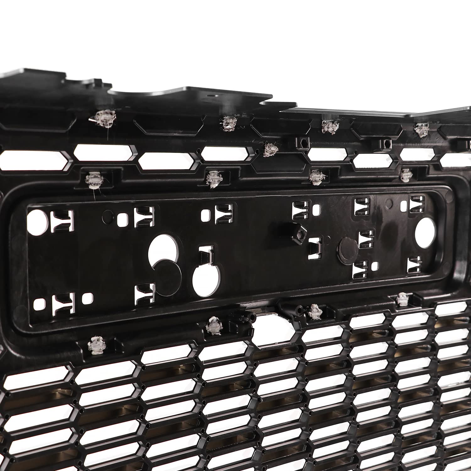 Chrome Denali Style Spec-D Tuning Front Hood Grill Grille Compatible with 2021-2023 GMC Yukon XL