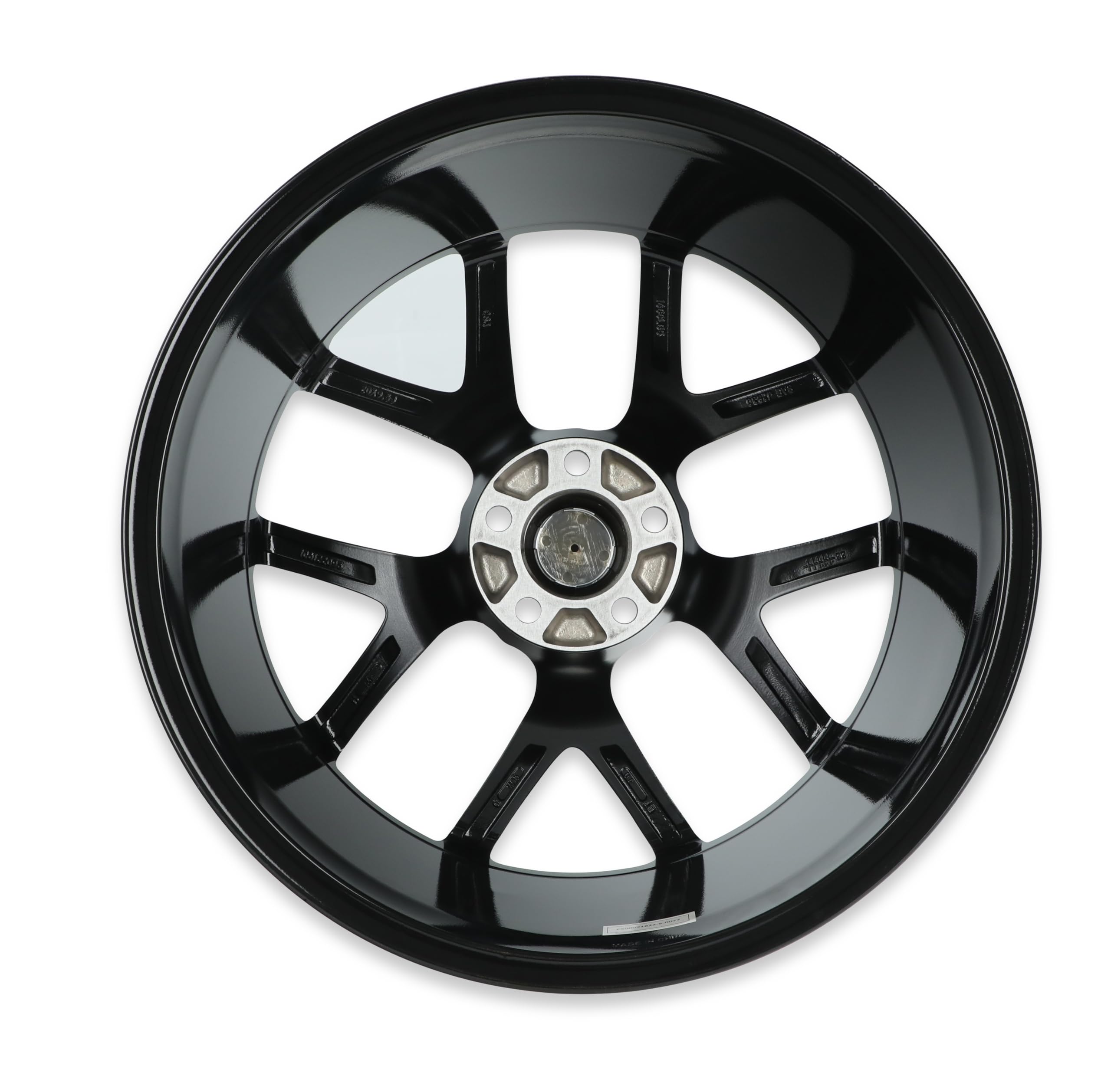 CS3-295430-B Carroll Shelby Wheels - 20 x 9.5 in. - 5 x 114.3-40mm Offset - Gloss Black