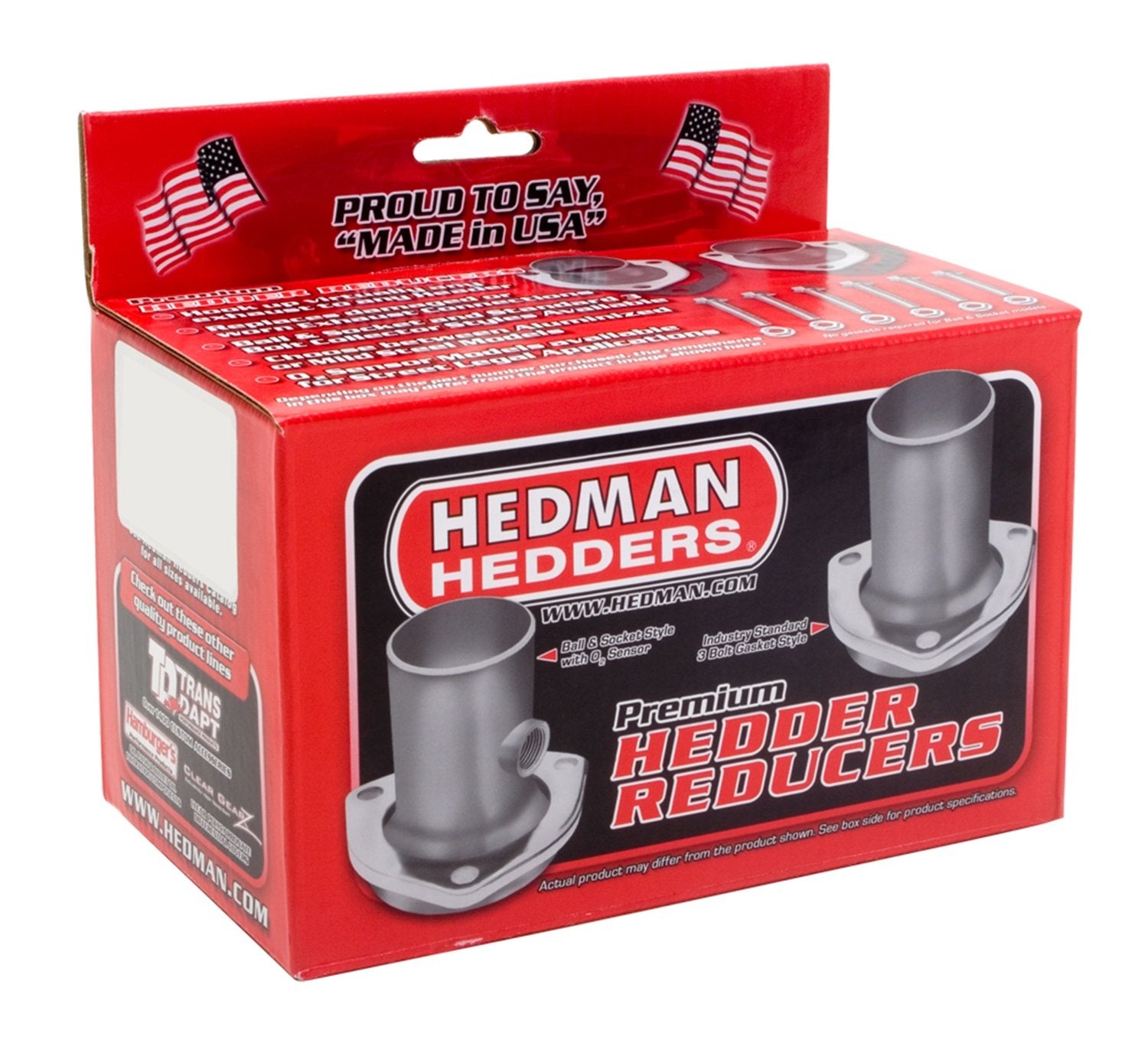 3 X 2 1/2 BALL/SOCKET HEDMAN REDUCER-MILD STEEL (21115)