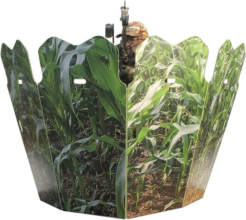 Summit Outdoors Predator GhostBlind Hunting Ground Blind 4-Panel Reflective Hunting Blind