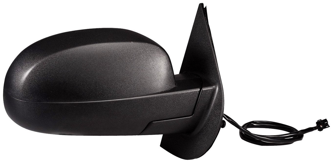 Mirror Passenger Side for Avalanche, Silverado/Sierra 1500, Silverado/Sierra 2500 & 3500, Suburban, Tahoe, Yukon, Denali/XL, Silverado/Sierra Hybrid, Text blk, fold, Heated Power