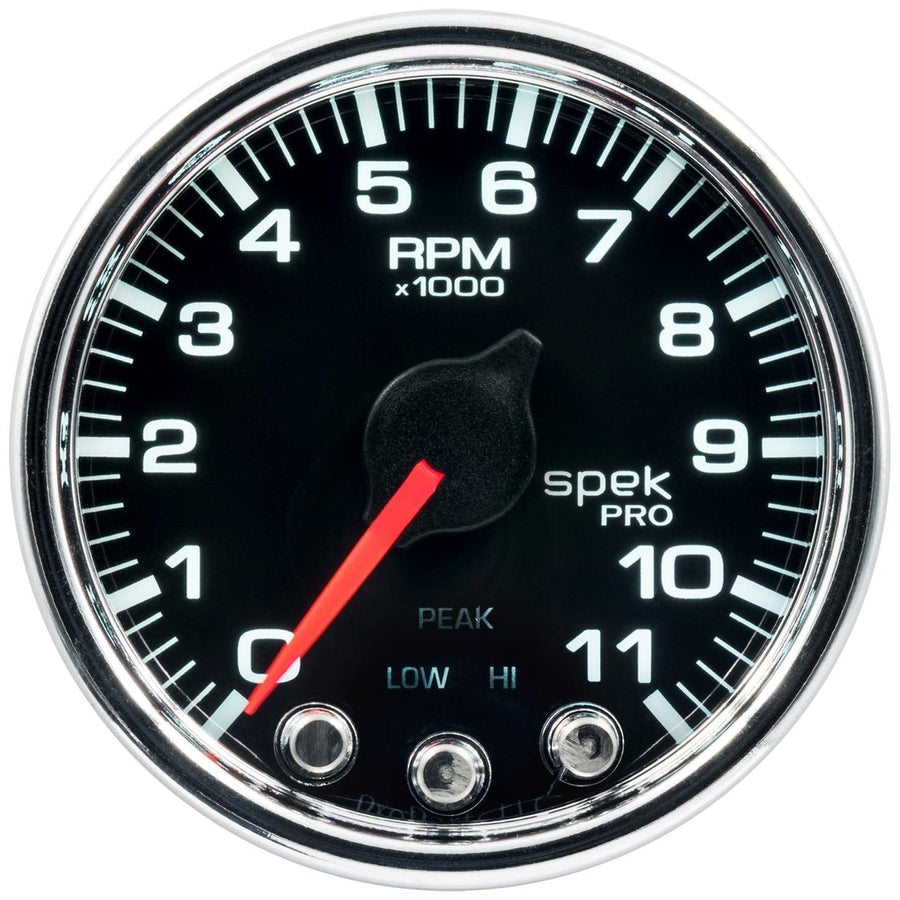 P33631 AUTO METER Spek-Pro Instrument Panel Tachometer Gauge