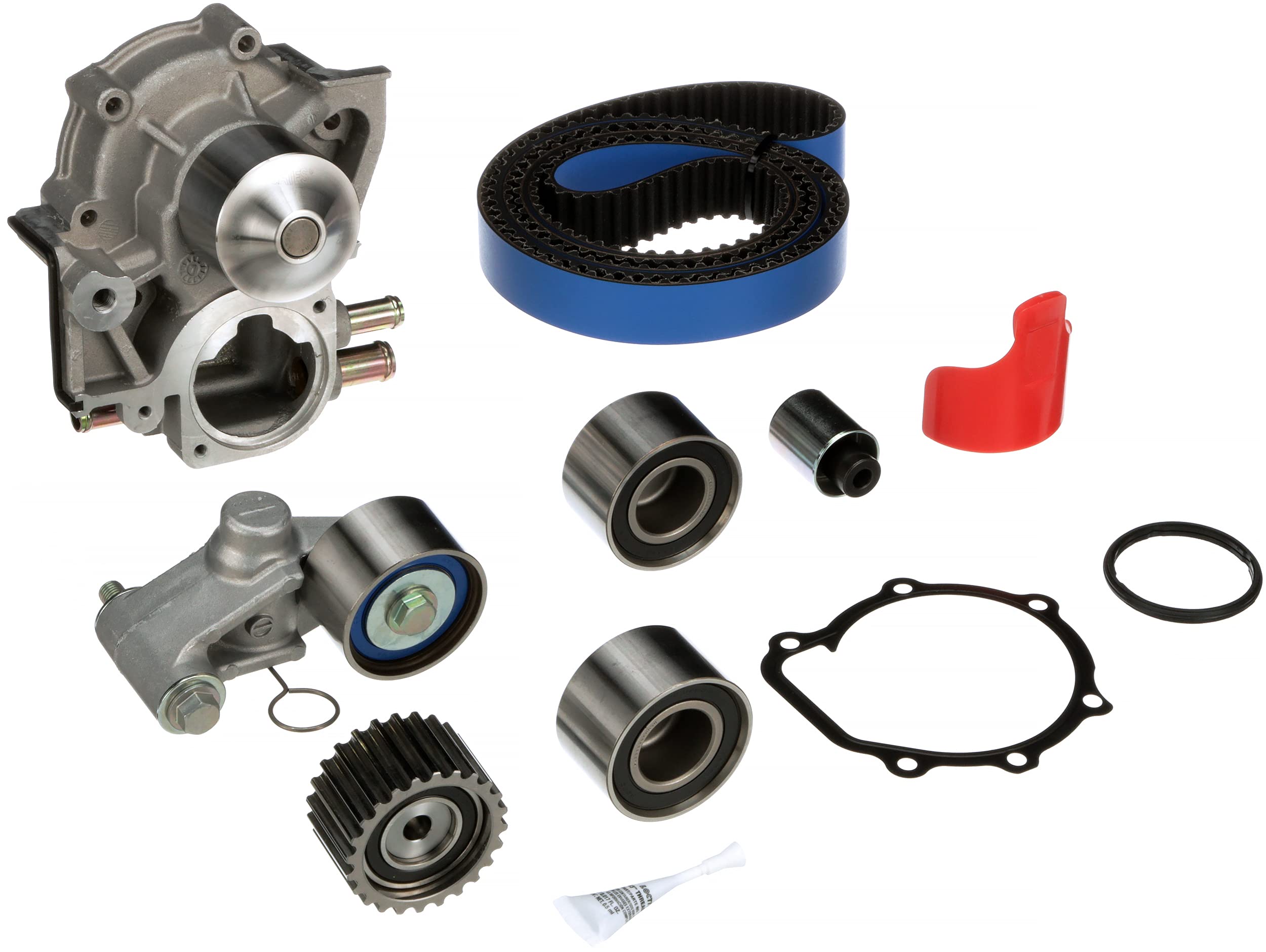 Gates RPM High Performance Timing Belt Component Kit with Water Pump TCKWP328ARB