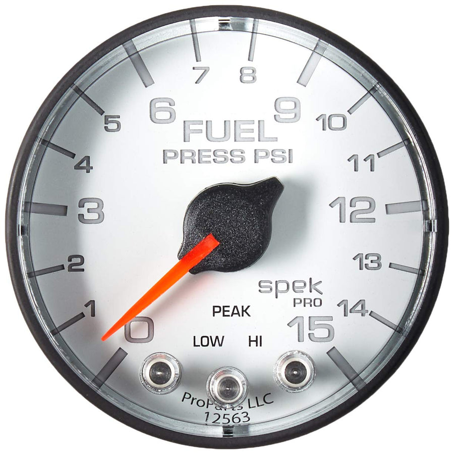 P315128 AUTO METER Spek-Pro Instrument Panel Fuel Pressure Gauge