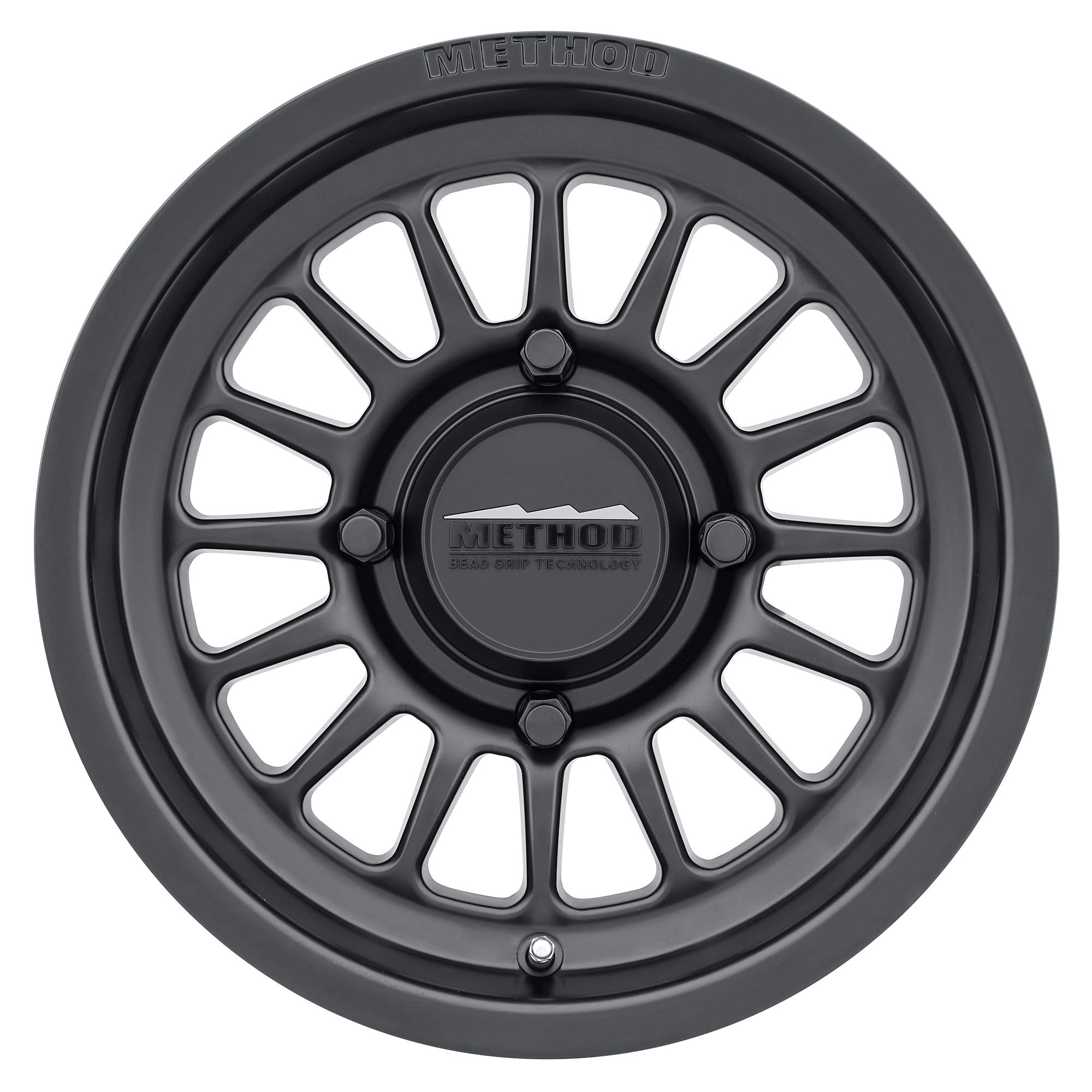 15x7" Method Race Wheels 411 Matte Black 4x136", 13mm offset 4.5" Backspace, MR41157047543