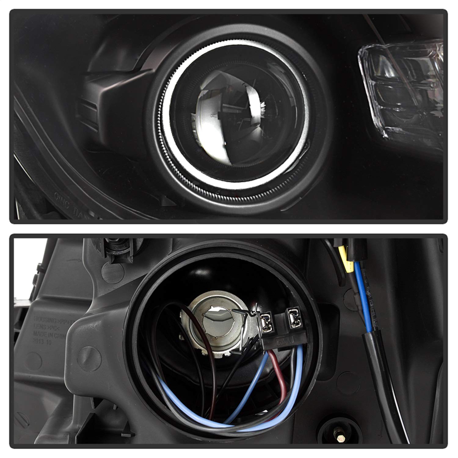 OEM Style Xtune Headlights (HD-JH-FEXP11-AM-BK)