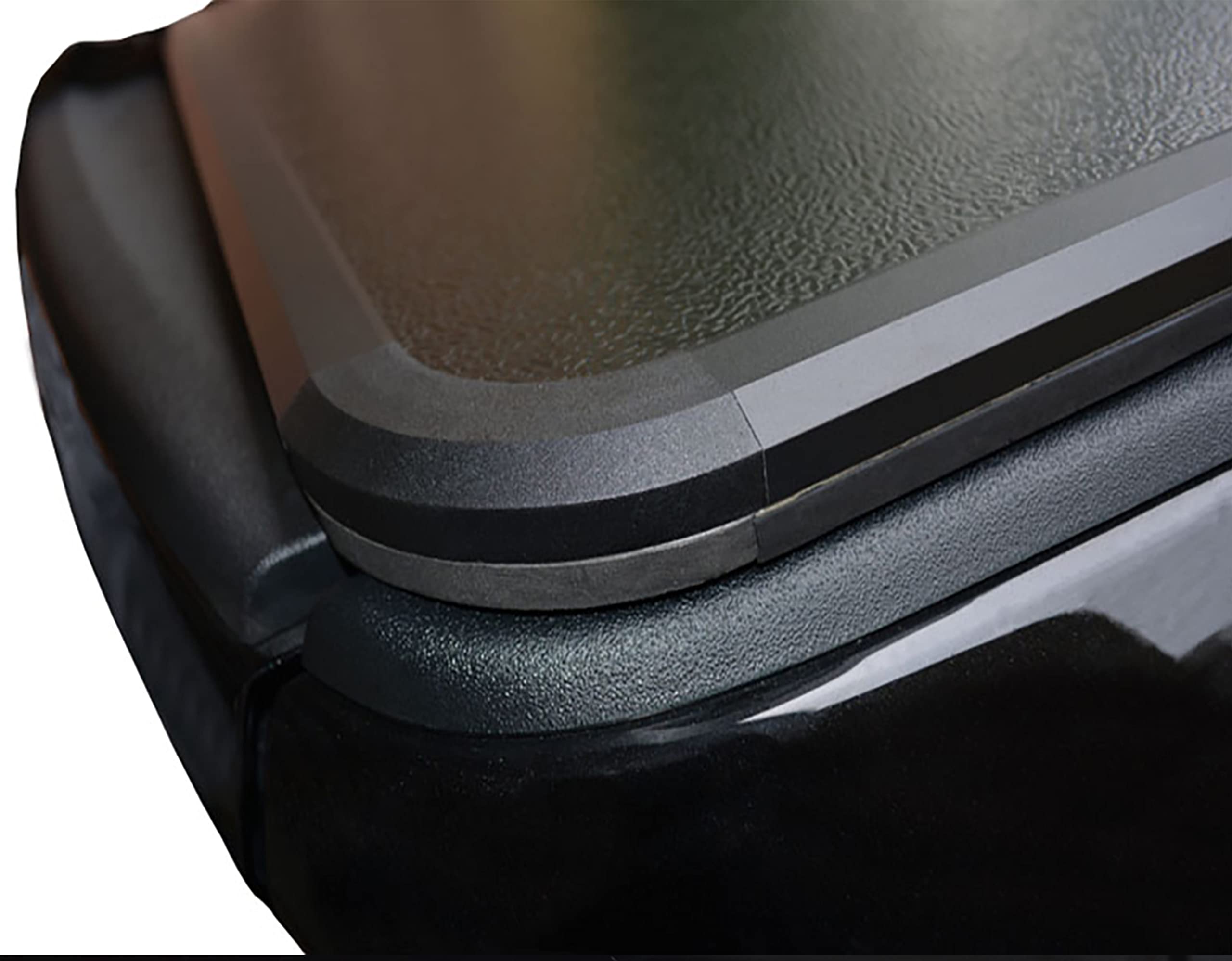 Hard Black Horse High Profile TriFold Truck Bed Tonneau Cover Compatible with 09-10 Dodge Ram 1500|11-23 Ram 1500|2010 Dodge Ram 2500|11-23 Ram 2500|10 Dodge Ram 3500|11-23 Ram 3500 5.7ft bed-HTF-DO19