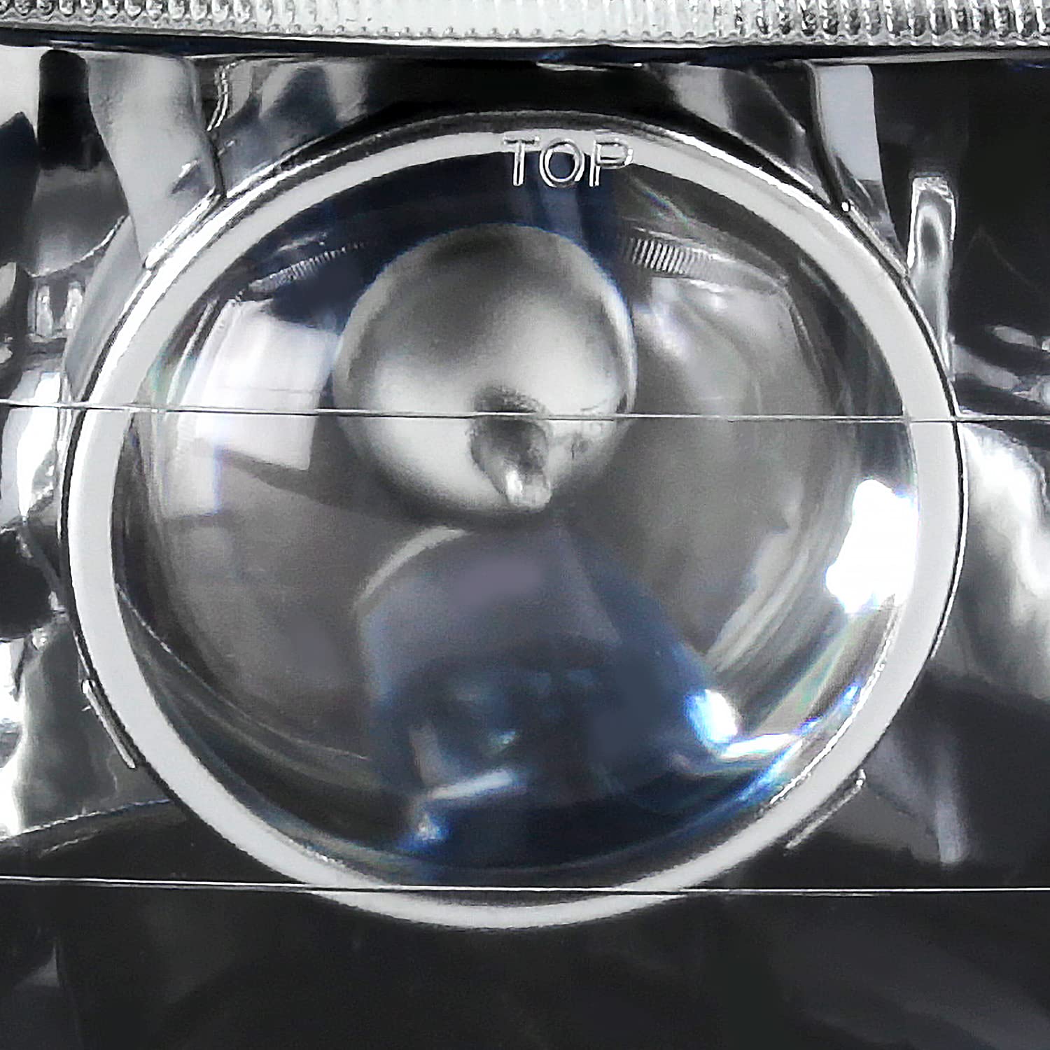 Black Housing SPEC-D TUNING Clear lens Projector Headlights Compatible with Car Equipped with 4"x6" Headlights., Left + Right Pair Headlamps Assembly