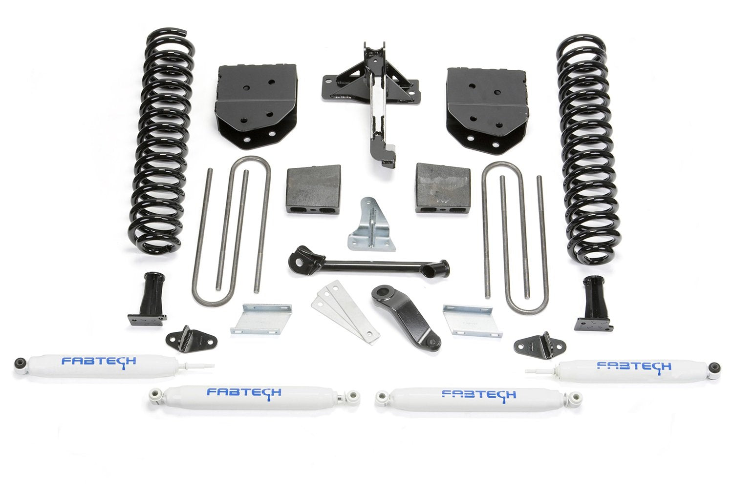 K2210 Fabtech Basic Lift System w/Shocks 4 in. Lift w/Performance Shocks Basic Lift System w/Shocks