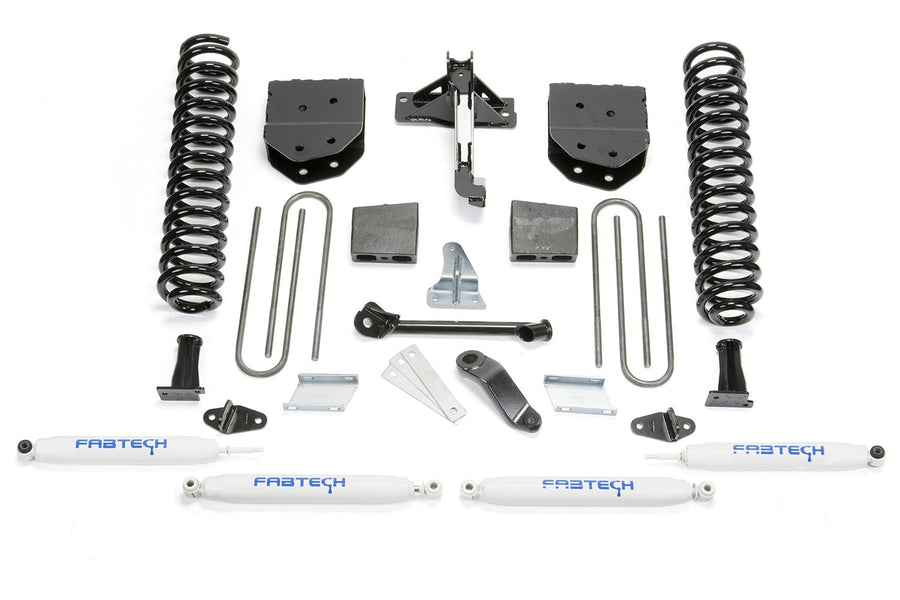 K2210 Fabtech Basic Lift System w/Shocks 4 in. Lift w/Performance Shocks Basic Lift System w/Shocks