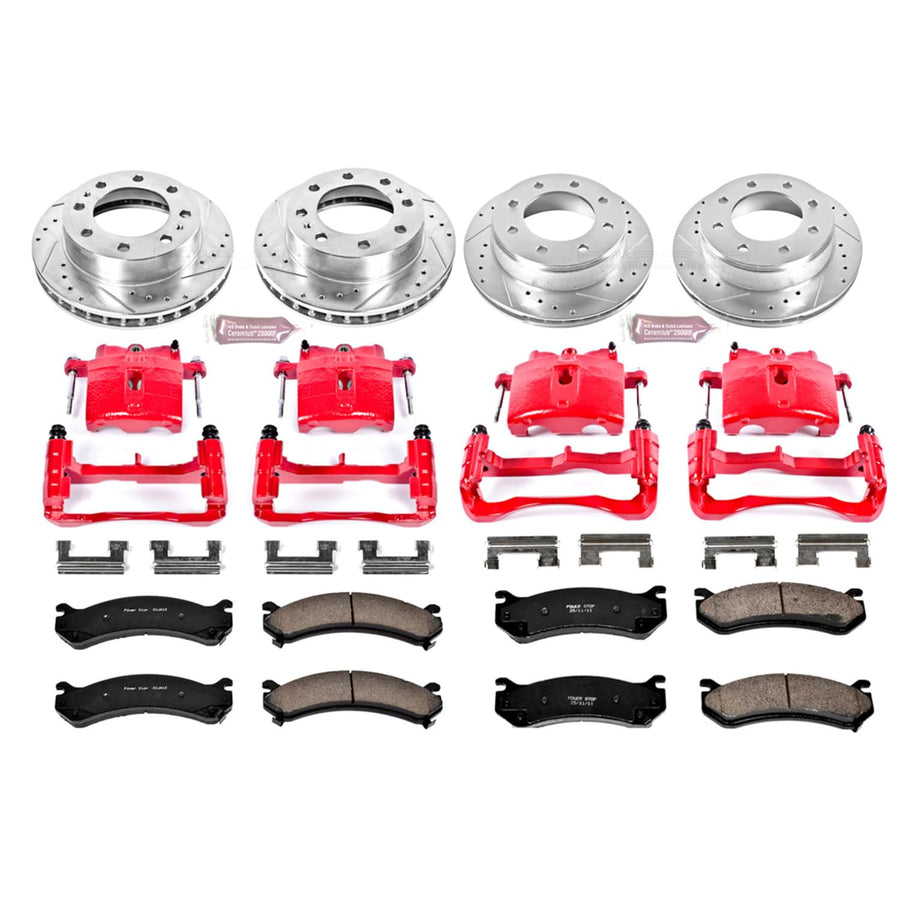 1-Click Performance Brake Kit Power Stop (KC2023A) with Calipers