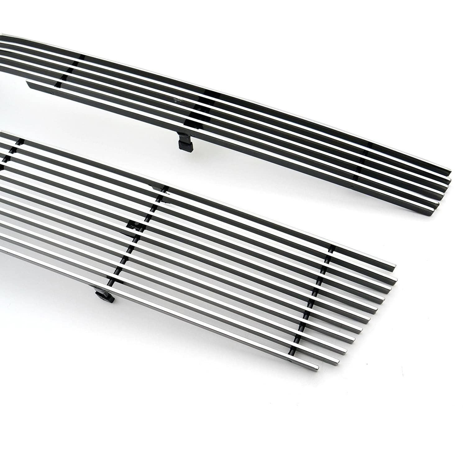 T-REX Grilles Billet Grille Compatible with Avalanche (2007-2013), 07-14 Suburban, Tahoe, Polished, 2 Pc, Overlay - PN #21051