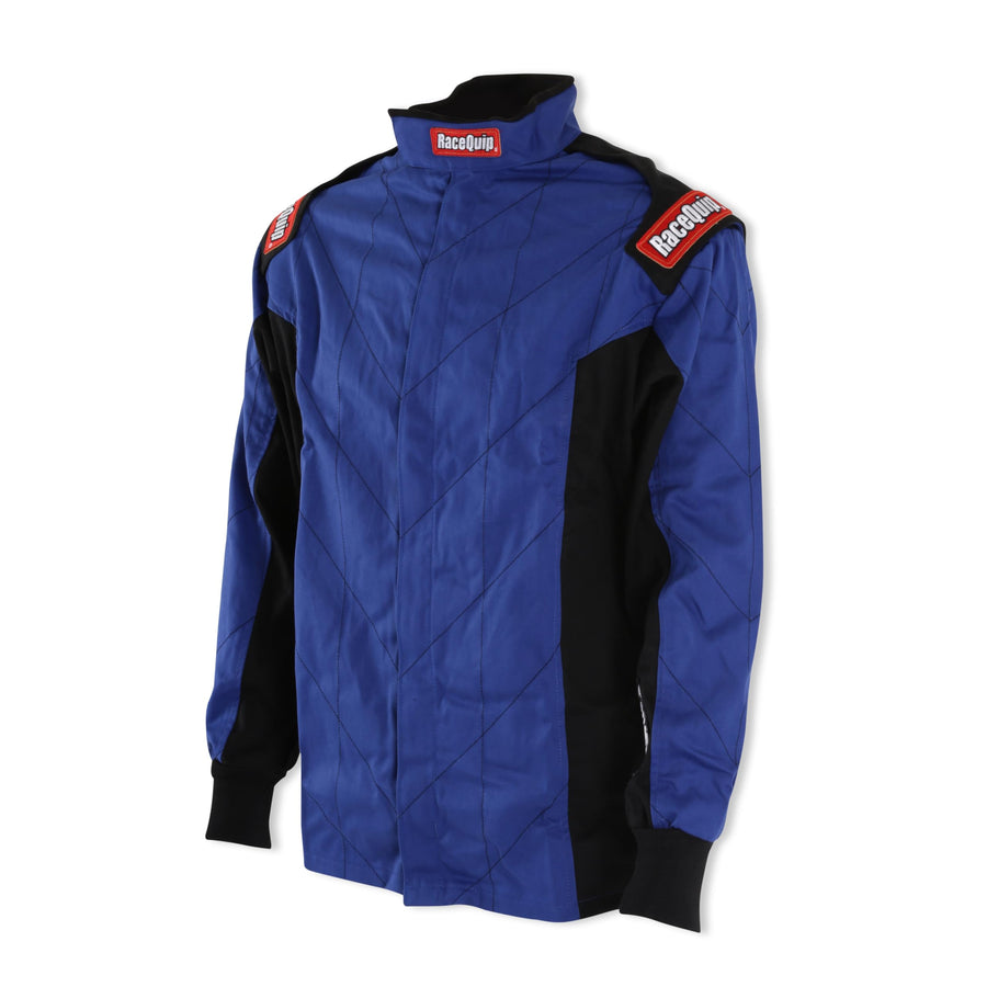 Chevron-1 RaceQuip® FRC Driving Jacket - SFI 3.2A/1 - Blue - Medium
