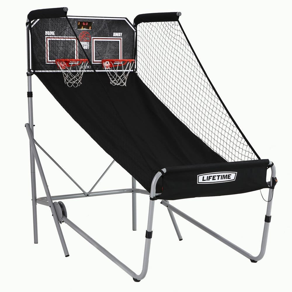 Double Shot Lifetime Deluxe Basketball Arcade Game 90648