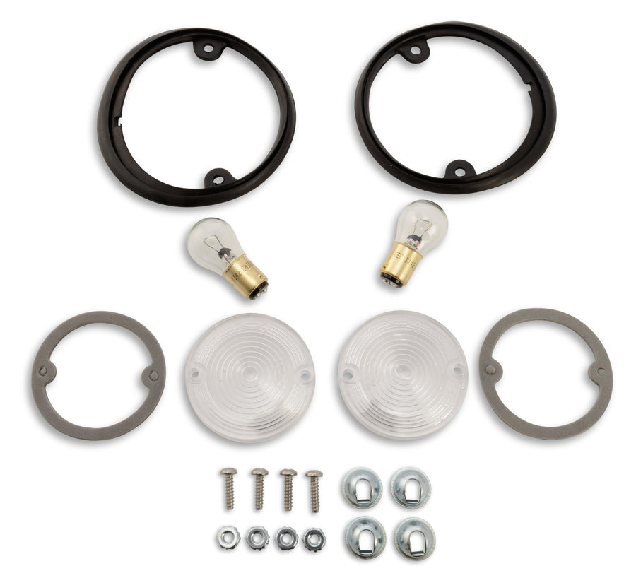 Backup Lamp Deluxe Kit Scott Drake, Compatible with 1964-1966 Ford Mustang, Model KIT-ELC-8