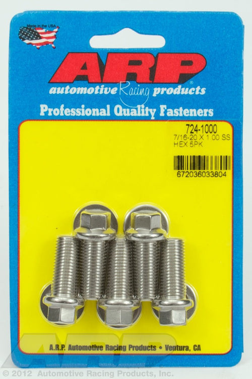 Hex Bolt ARP (724-1000), Stainless Steel