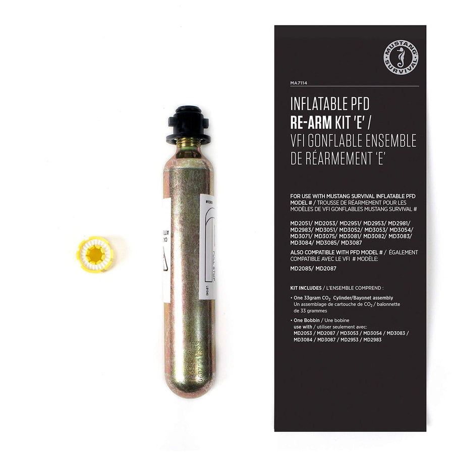 Re-Arm Kit E - Mustang Survival HR Auto/Manual 33g - Bayonet