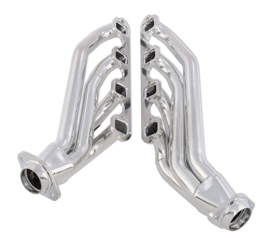 Ceramic Silver Scott Drake Shorty Headers Compatible with 1964-1970 Ford Mustang, Model C5ZZ-9430-CC-SH