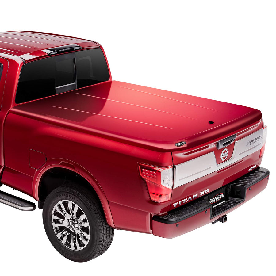 UnderCover RealTruck Lux One-Piece Truck Bed Tonneau Cover | UC4116L-4X4 | Fits 2018 - 2021 Toyota TundraMax (4X4 - Vintage Brown) 5' 7" Bed (66.7")