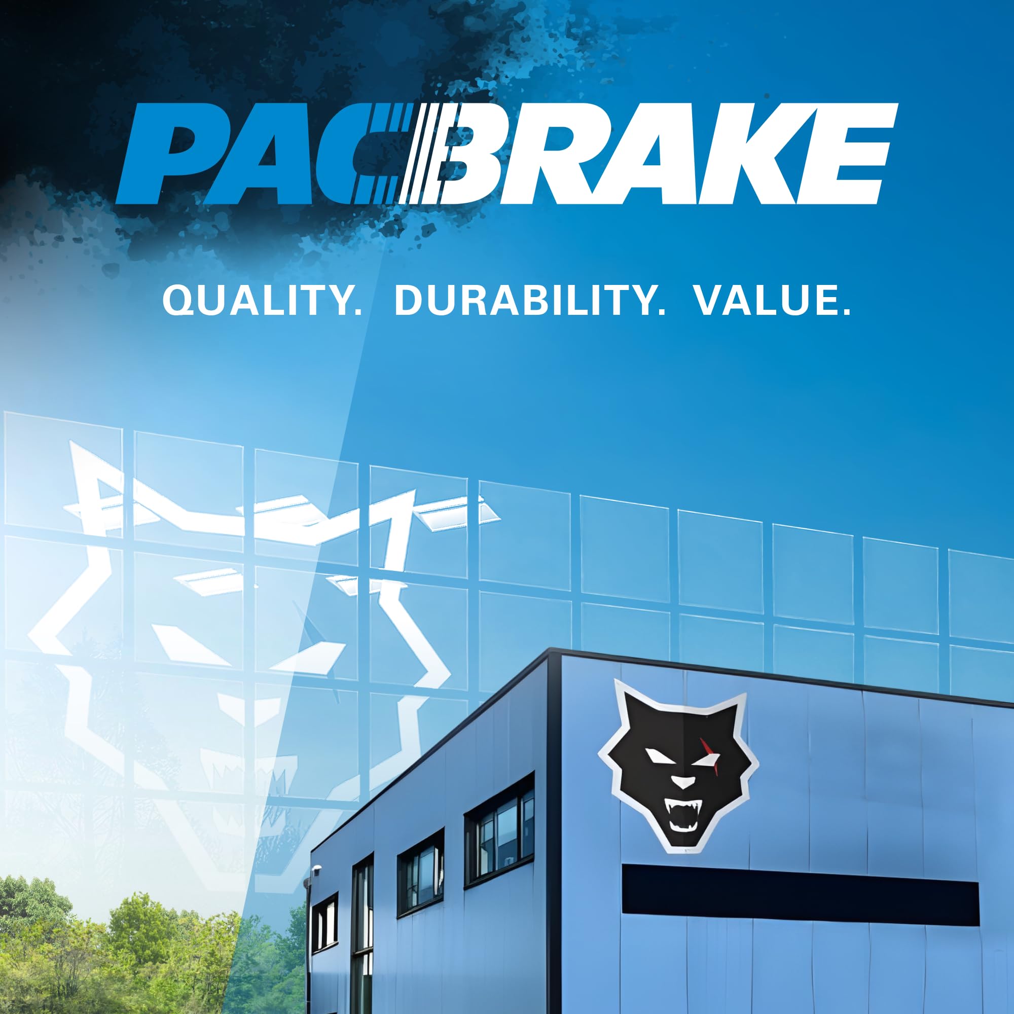 Pacbrake Basic Air Compressor Kit HP10142-B Matte Black | Includes Installation Hardware | Oil-less Design | Heavy-Duty Construction | 150 PSI Max Working Pressure | 33% Max Duty Cycle