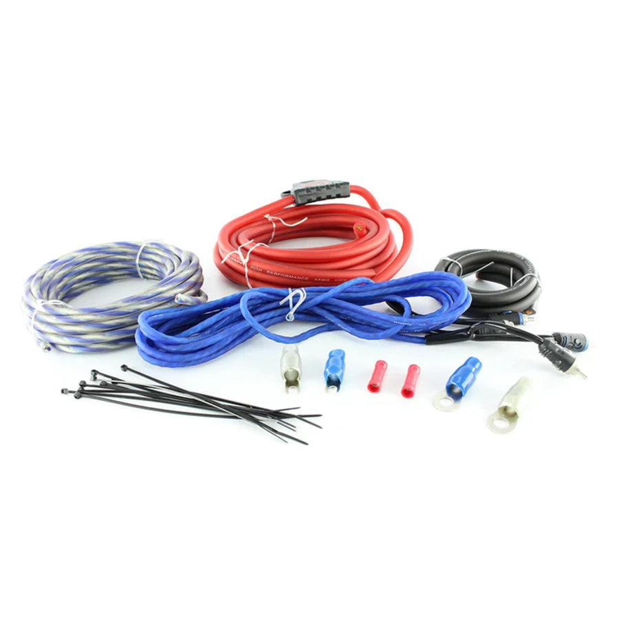 4 AWG Massive Audio Full Wire Kit Silver Tinned 100% Oxygen Free Pure Copper
