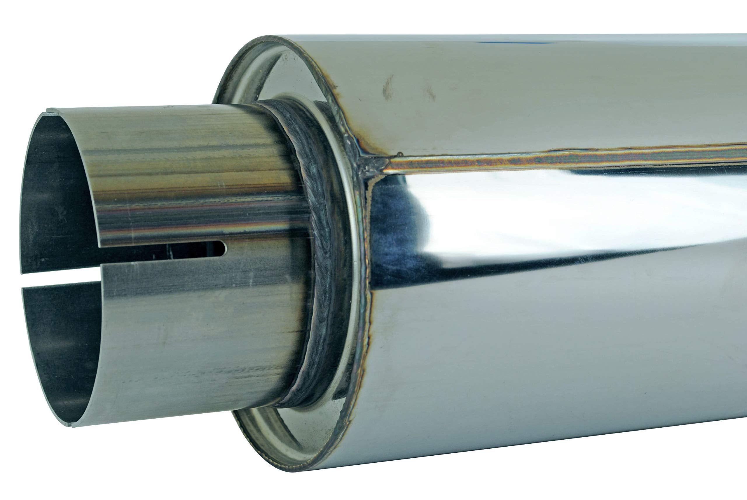 Universal Sinister Diesel Stainless Steel Muffler (4" inlet)