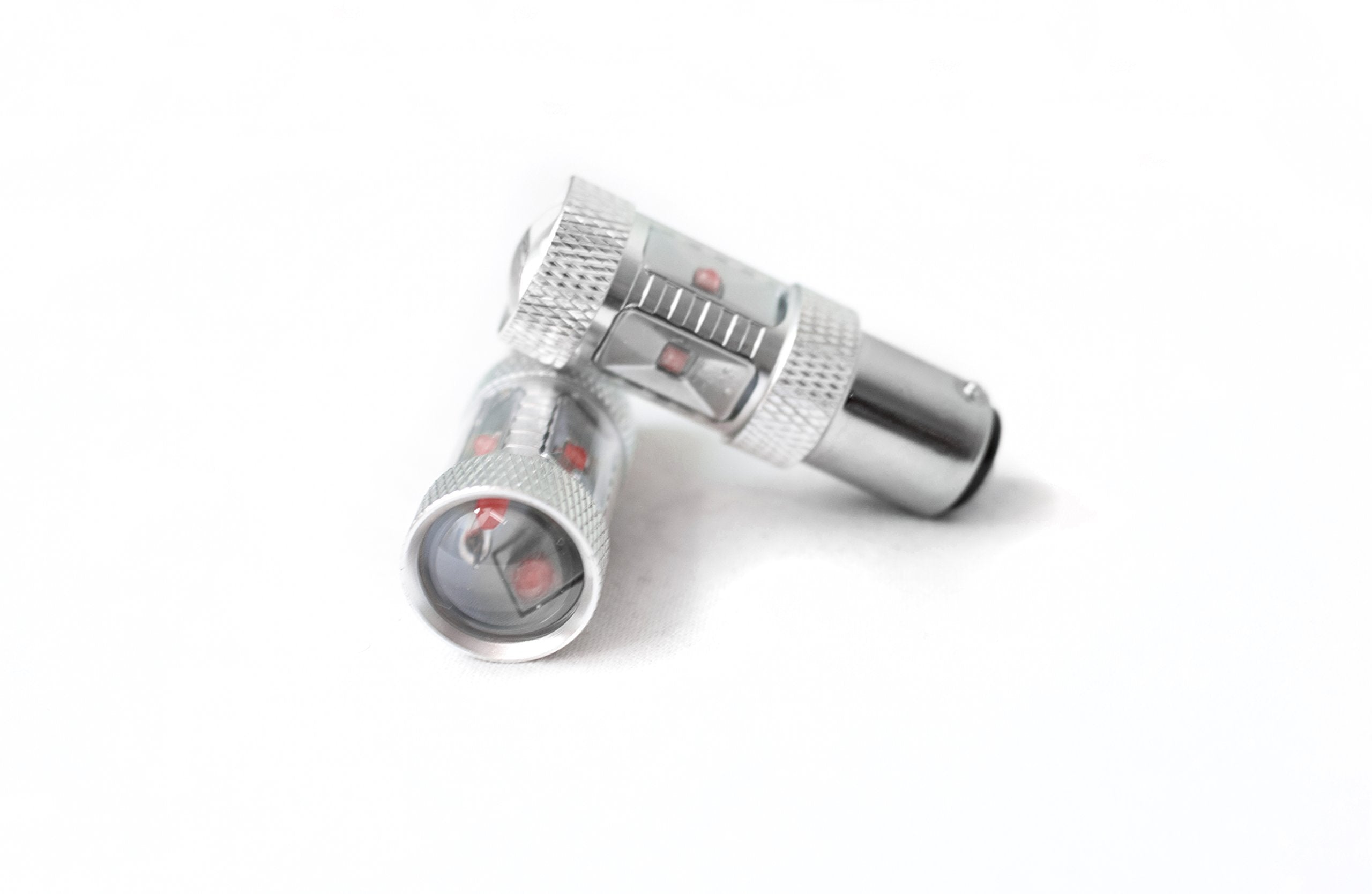 Race Sport RS1157HPA 1157 Hi Power Blast Series 30W CREE LED Replacement Bulbs - Pair (Amber Color)