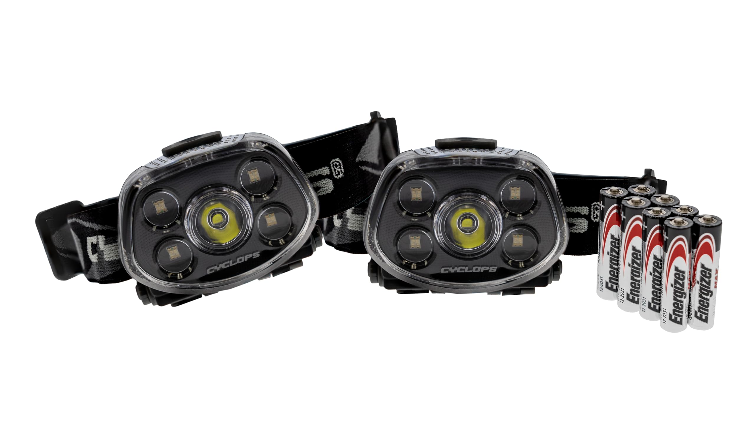 2 Pack Cyclops Force XP 350 LM HEADLAMP