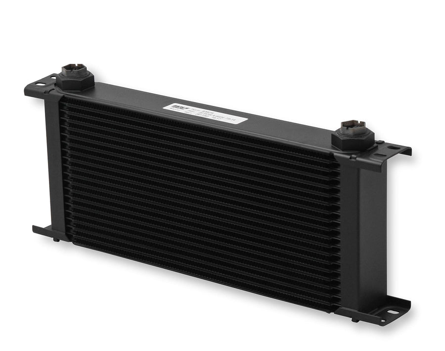 820ERL Earl's UltraPro Oil Cooler - Black - 20 Rows - Extra-Wide Cooler - 10 O-Ring Boss Female Ports