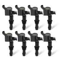 8-Pack MSD Street Fire 55138 Ignition Coils - Black