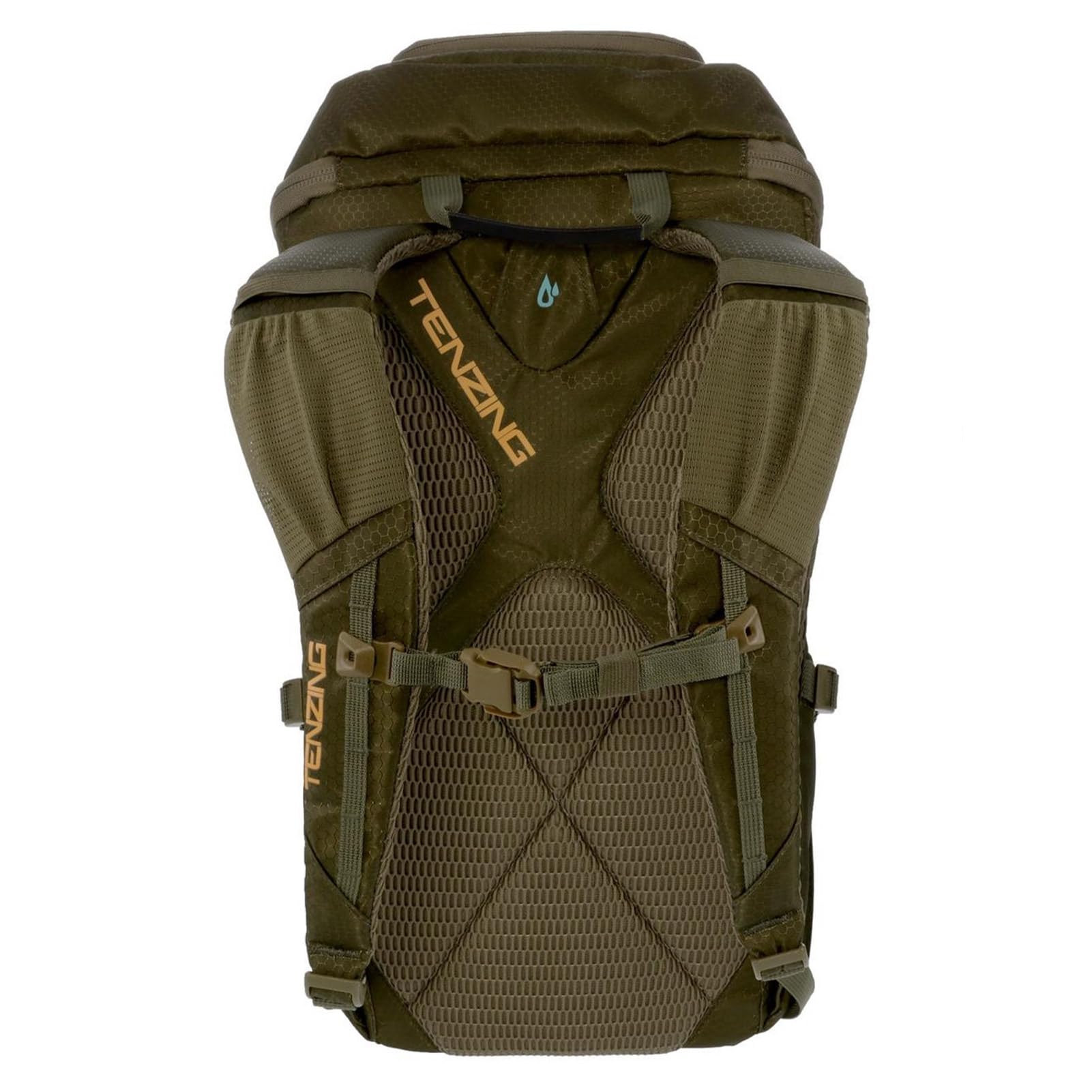 Whitetail Day Pack TENZING 1500, Olive Green Ultra-Durable Hunting Backpack with 4 Compartments & 10 Organizational Pockets Camo Backpack for Hunting Gear and Equipment