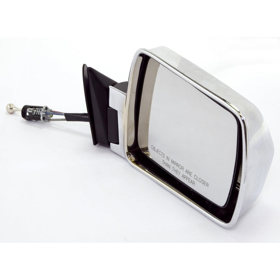 12035.14 | Omix-Ada | Right Door Mirror, Chrome | OE Reference: 55034120 | Fits 1984-1996 Jeep Cherokee XJ
