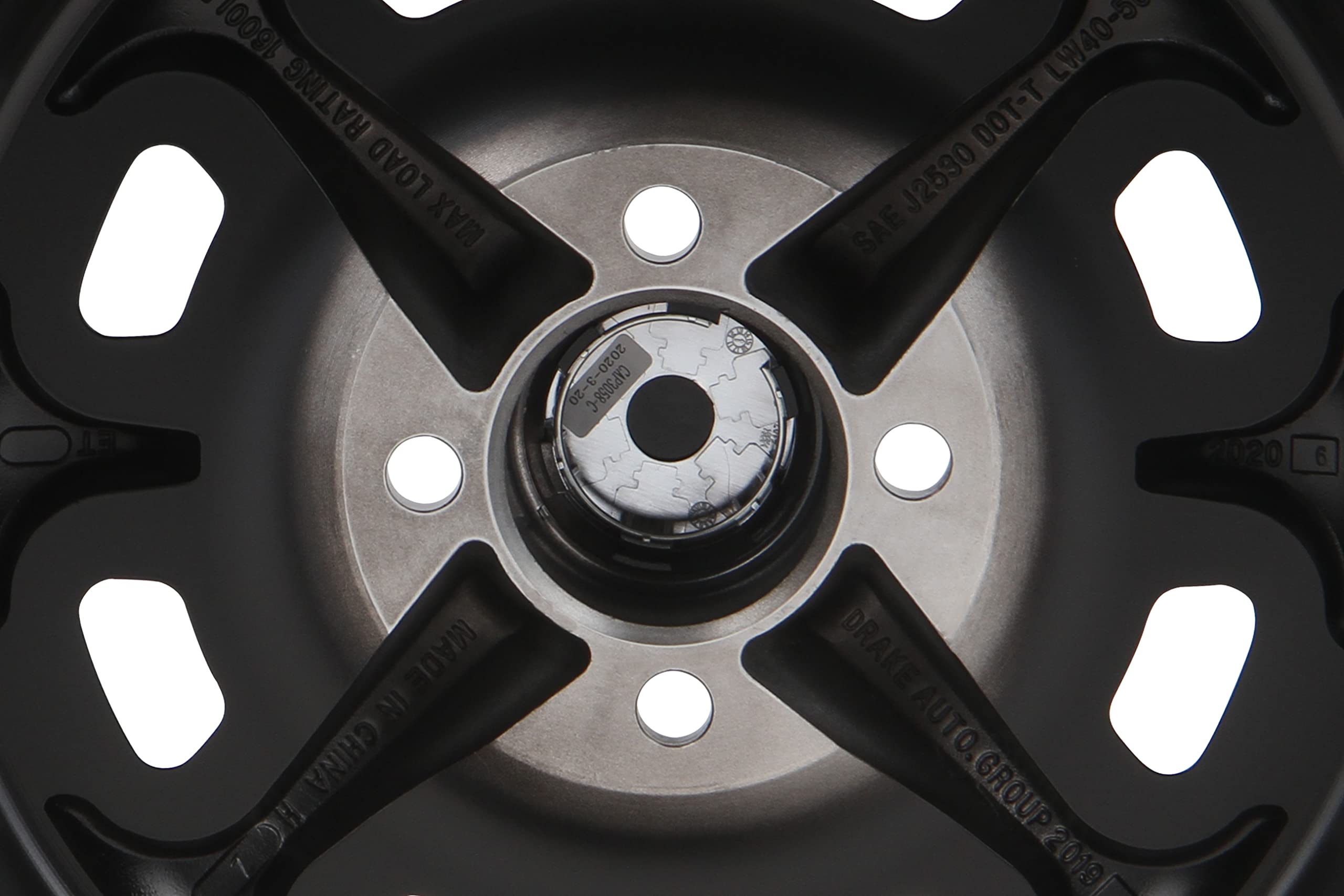 15 X 6 Magnum 400 Drake Wheels, 4 On 4.25 Bp, 3.75" Bs/Machined
