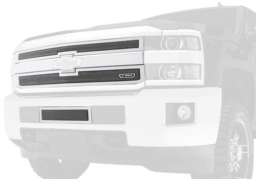 Upper Class T-Rex 51762 Black Powdercoat Steel Mesh Grille