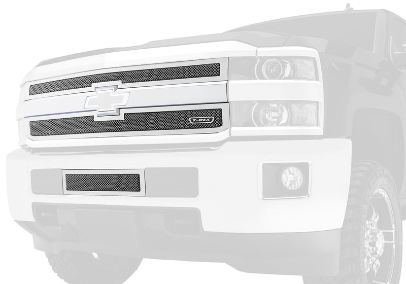 Upper Class T-Rex 51762 Black Powdercoat Steel Mesh Grille