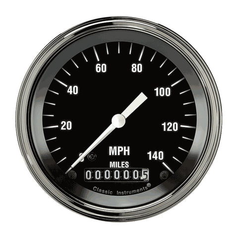 Hot Rod HR55SLF 3 3/8" Speedometer
