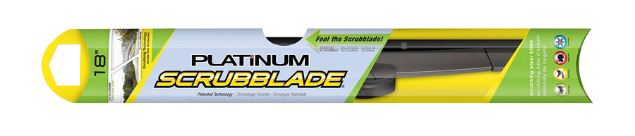 18" Scrubbing Wiper Blade Scrubblade HS1800 Platinum