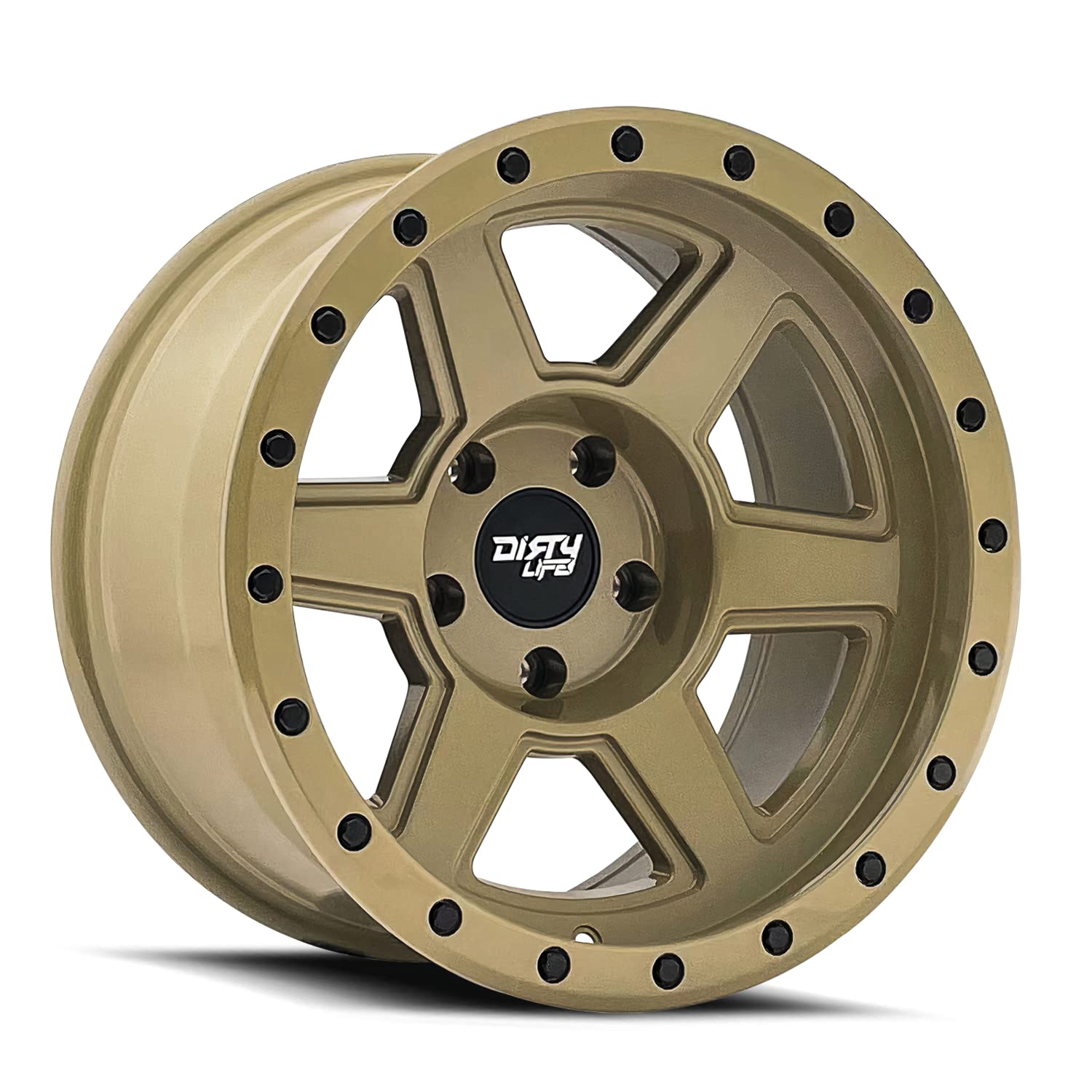 Desert Sand Dirty Life Compound Wheel (20 x 9. inches /5 x 127 mm, 12 mm Offset)