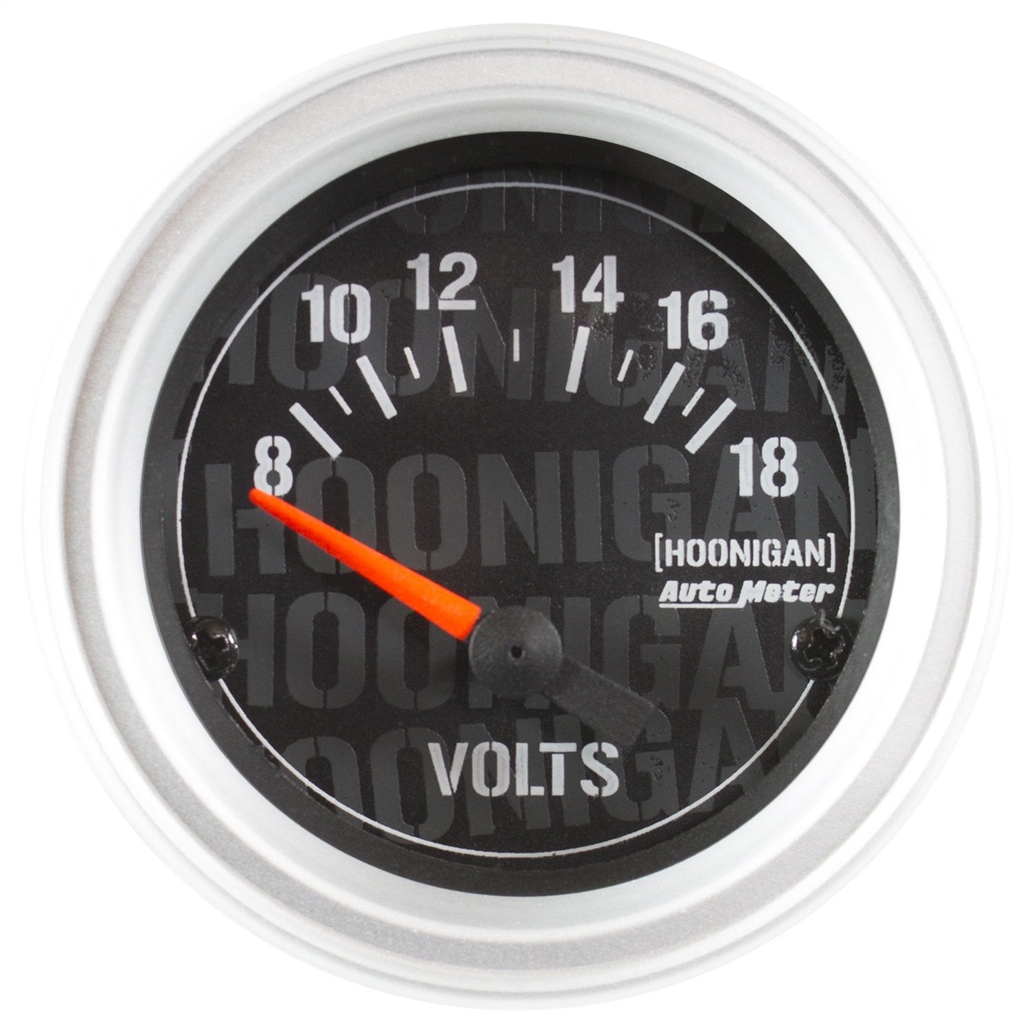 Voltmeter AutoMeter 4391-09000 Gauge, 2 1/16", 18V, Elec, Hoonigan
