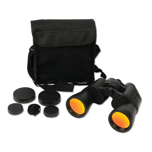Rubberized Performance Tool W9460 Ergonomic Stadium Binoculars Featuring Glass Lenses and Fold-Down Eye Cups for Clear Viewing