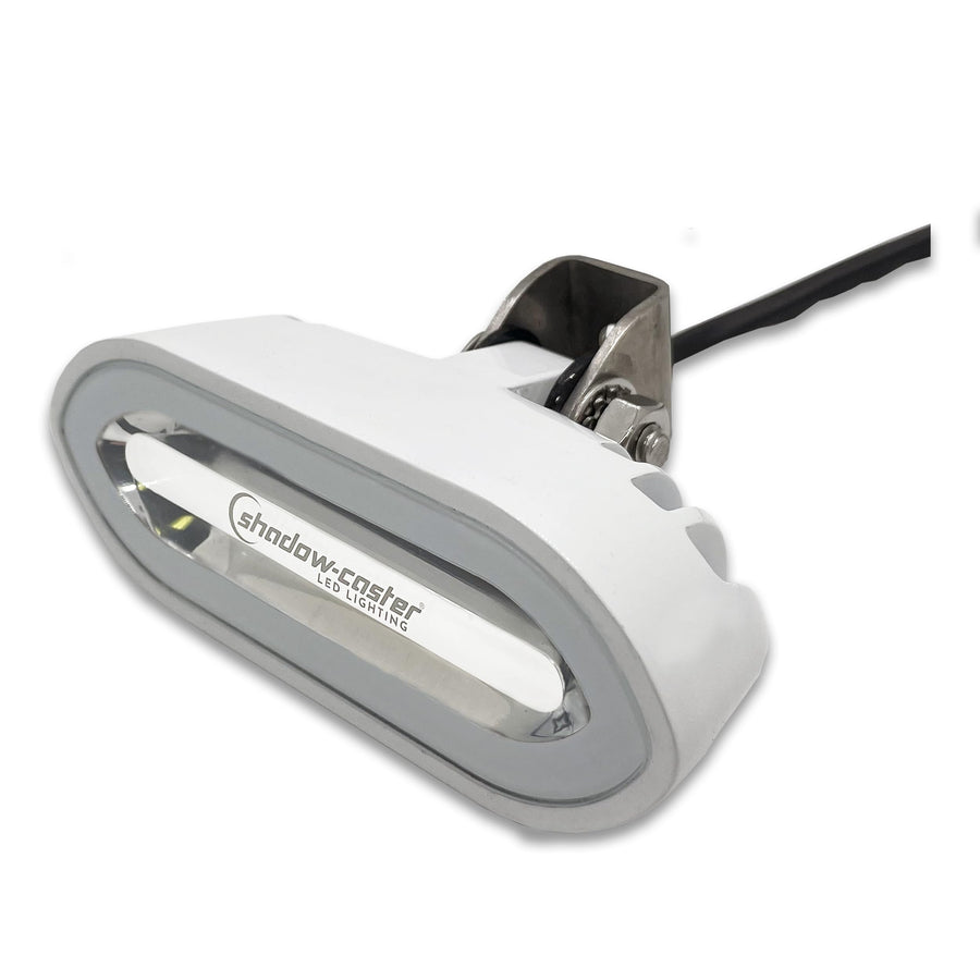 LED Spreader Light shadow-caster - Bracket Mount - White Housing - Color Changing - 2200 Lumens