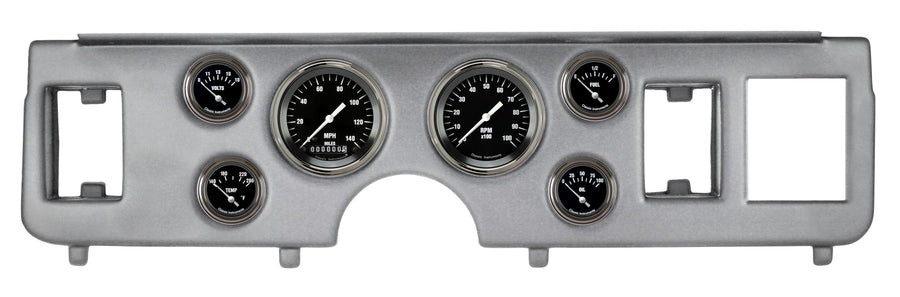 Hot Rod Classic Instruments CDMU79HR01BA Direct Fit 6 Gauge Set Compatible with 1979-1986 Mustang